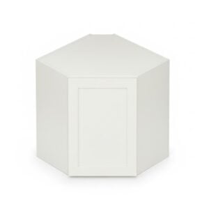 Wall Diagonal Corner Cabinet — Shaker Series