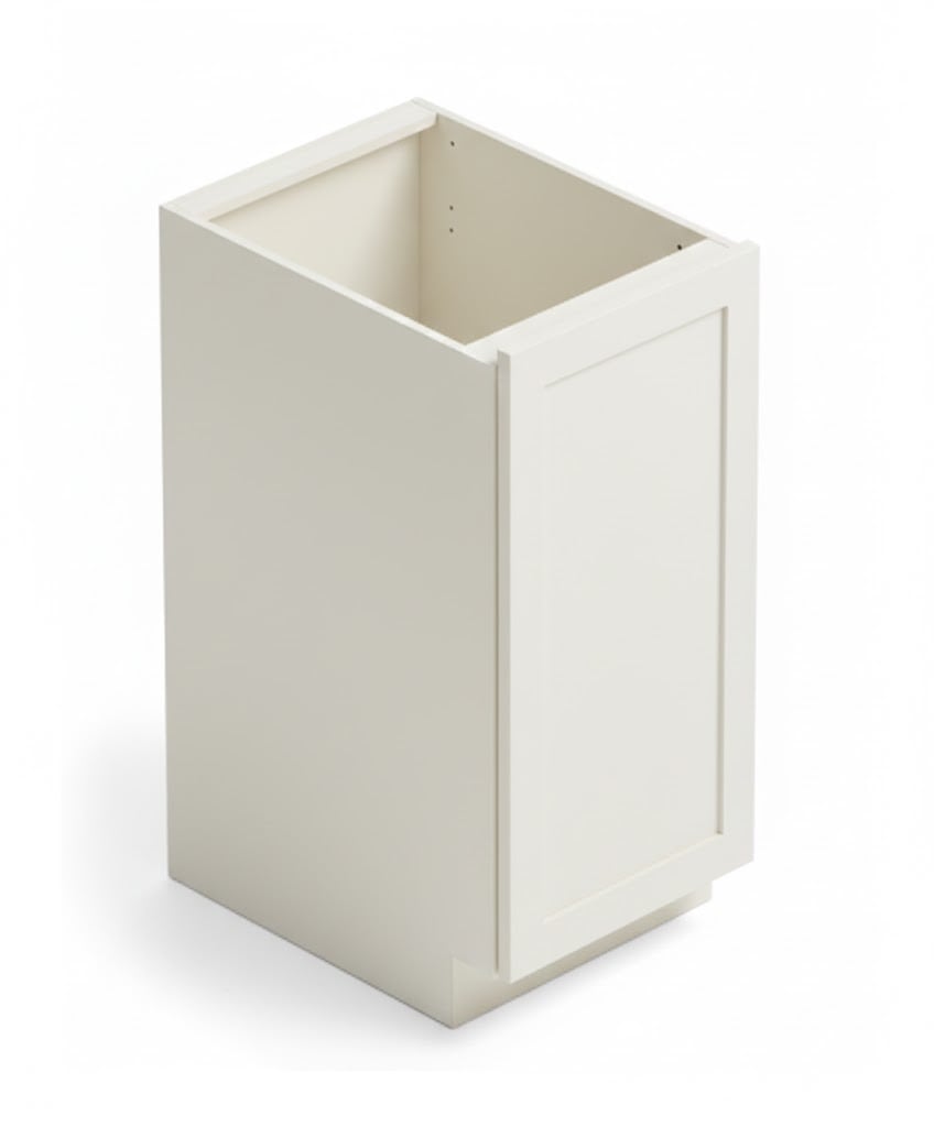 Single-Door Base Cabinet — Shaker Series