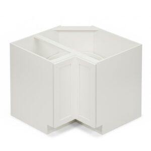 Corner Base Lazy Susan Cabinet — Shaker Series