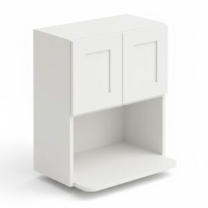 Wall Microwave Oven Cabinet — Shaker Series