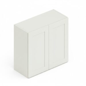 Double Door Wall Cabinet — Shaker Series